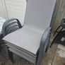 Stackable 6 Chairs + 4 Cushions and Rug Image 2