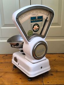 Vintage Avery Commercial Shop Scales 1950s Dublin Advertising History & Working Order