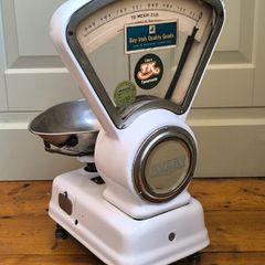 Vintage Avery Commercial Shop Scales 1950s Dublin Advertising History & Working Order