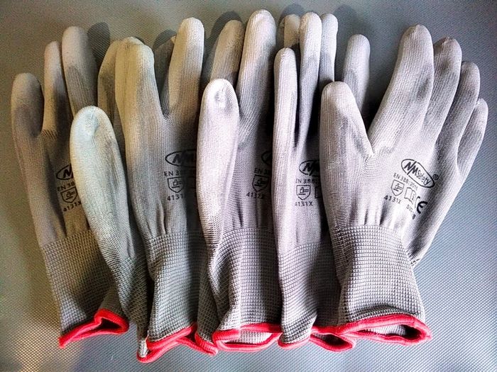 Work gloves (3 pairs) (Size 7-S)