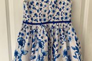 Next blue &amp; white floral dress