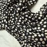 Off the Shoulder Black and white Polkadot To Image 4