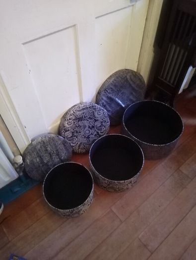 3 storage boxes