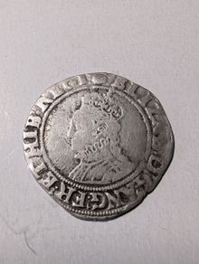 Silver Shilling, Elisabeth 1.