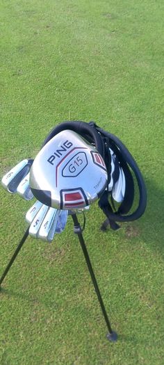 Titleist irons and ping g15 driver