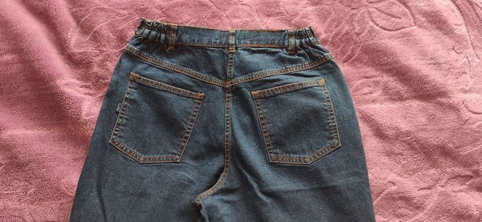 Union Blues Dark Wash Stretch Mom Jeans  UK 10  like New