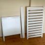 Large White Sundvik Baby Cot + 2 Mattresses Image 3