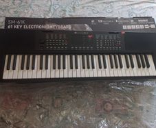 Electronic Piano Keyboard 61 Keys Black