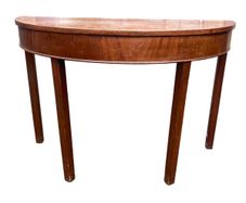 Antique Demi Lune / Console Table