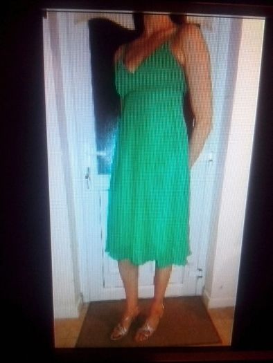 Beautiful green dress