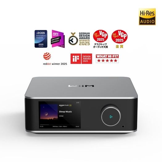 The very best Streamer you can buy for the money Wiim Ultra advanced ESS Sabre ES9038Q2M DAC chip new in box
