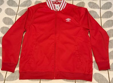 Umbro x Daren Newman Harrington Track Jacket Red Men XL - Limited Collab Tailored