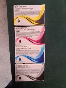 4 Photosmart Ink Cartridges - Brand New
