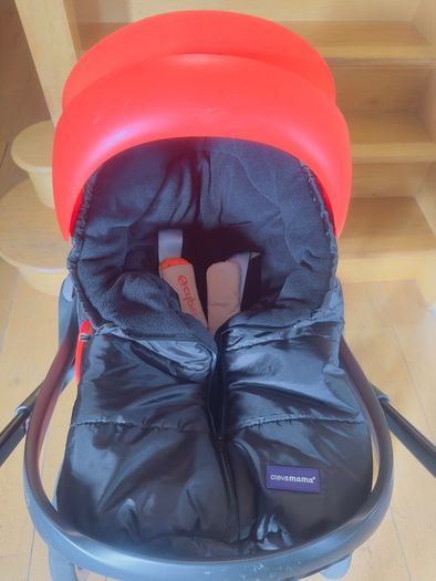 Cybex Priam Platinum with footmuff and car seat Cybex Cloud Q