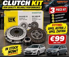 Luk Clutch Kit Opel Astra J/Zafira C