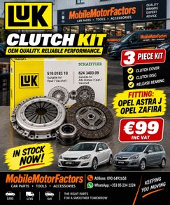 Luk Clutch Kit Opel Astra J/Zafira C
