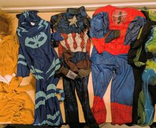 Boys' Halloween fancy dress bundle