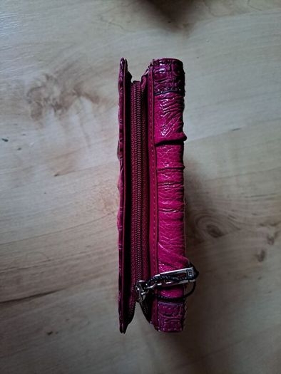 Pink guess wallet