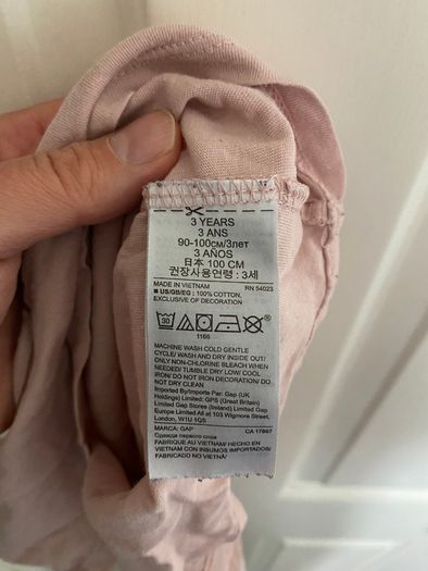 Pink girl's top 100 GAP
