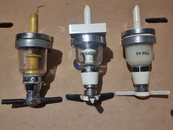 Three vintage optics.