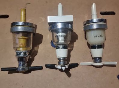 Three vintage optics.