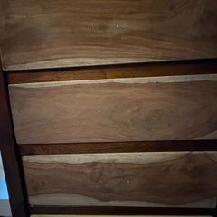 Walnut drawer chest