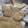 3-6m, With Tags Girls M&S Dungarees with Wings and Bodysuit included Image 10