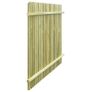 Garden Fence Impregnated Pinewood 170x125 cm Image 4