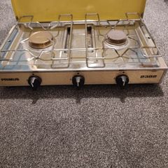 2 ring primas stove with grill