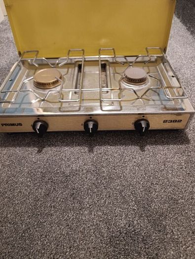 2 ring primas stove with grill