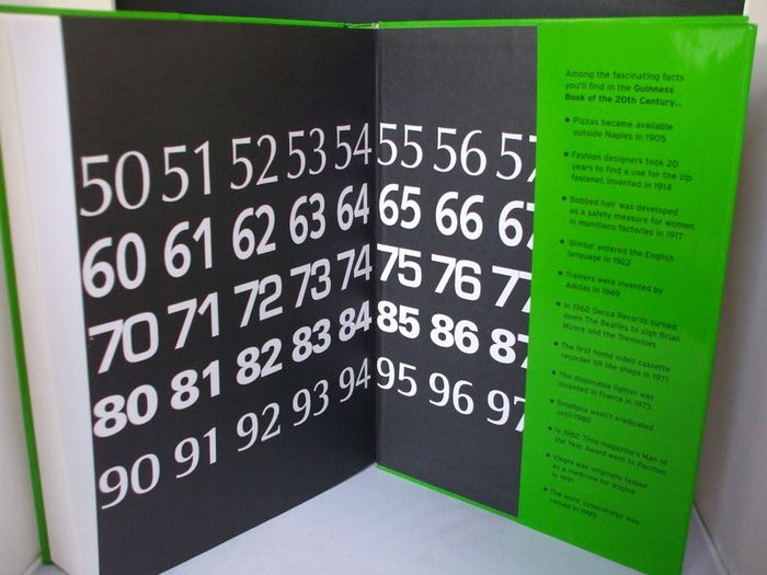 SALE!  GUINNESS Book of the 20th Century - Millennium Edition