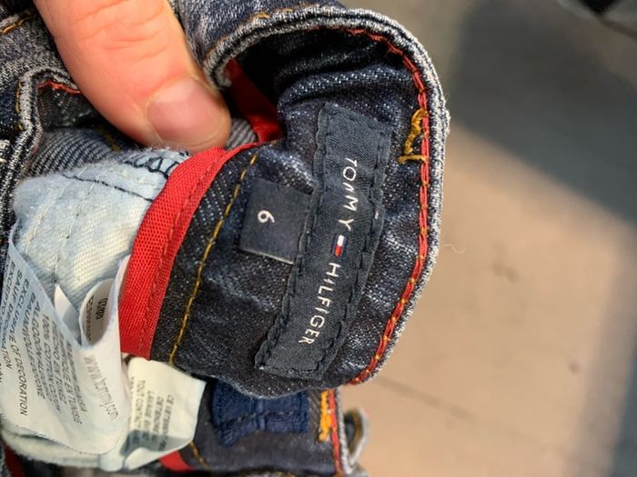 tommy hilfiger boys jeans aged 6