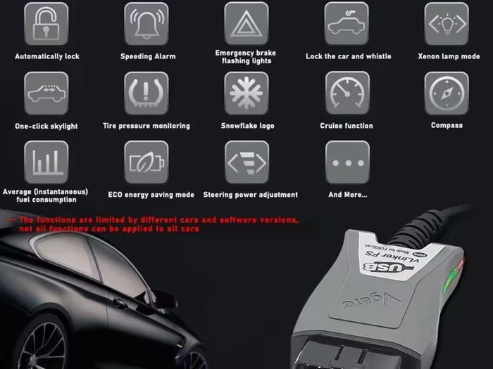 Vgate Vlinker FS ELM327 USB OBD2 Car Diagnostic Tools FORScan OBD2 Automotive Scanner MS/HS CAN PK OBDLink EX For Mazda also 2025 Vgate vLinker FS USB OBD car diagnostic scanner for All Ford Mazda models work with FORScan carflash hidden ,programming