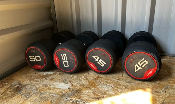 50kg & 45kg jordan dumbbells