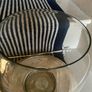 New XL solid washed wood and glass centre piece or hurricane vase Image 8