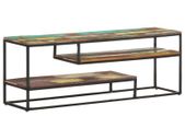 TV Cabinet 130x30x45 cm Solid Reclaimed Wood