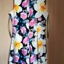 NEW - OLIMARA cotton floral print dress UK12 Image 5
