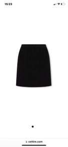 Warehouse skirt black