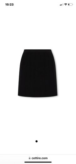 Warehouse skirt black