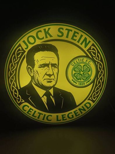 Jock Stein Celtic Lightbox