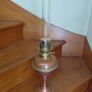 Antique French copper/brass large oil lamp Image 7