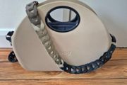 O Bag moon beige and navy