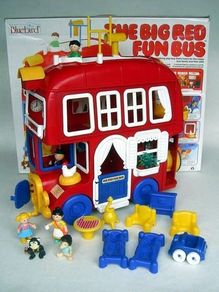 Big red fun bus