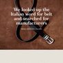 Luxury hand crafted leather belt Image 5