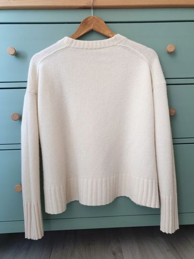 Allsaints Wool +cashmere Knitted Jumper Size Medium