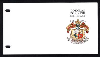 1996 Isle of Man Centenary of Douglas Borough Commemorative Stamp Presentation Pack