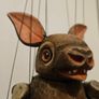 Bat Czech Handmade Wooden Marionette Image 7