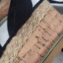 ASOS Black strappy cork platform sandals Sz 41 (Fit 8UK) Image 9