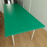 Dining table green table designer table contemporary Image 2