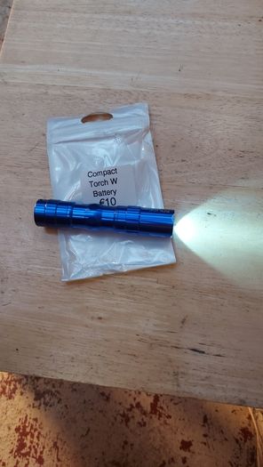 Compact Torch W Battery
